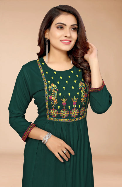 HIMANSHI VOL 03 FESTIVE WEAR KURTI - Anant Exports