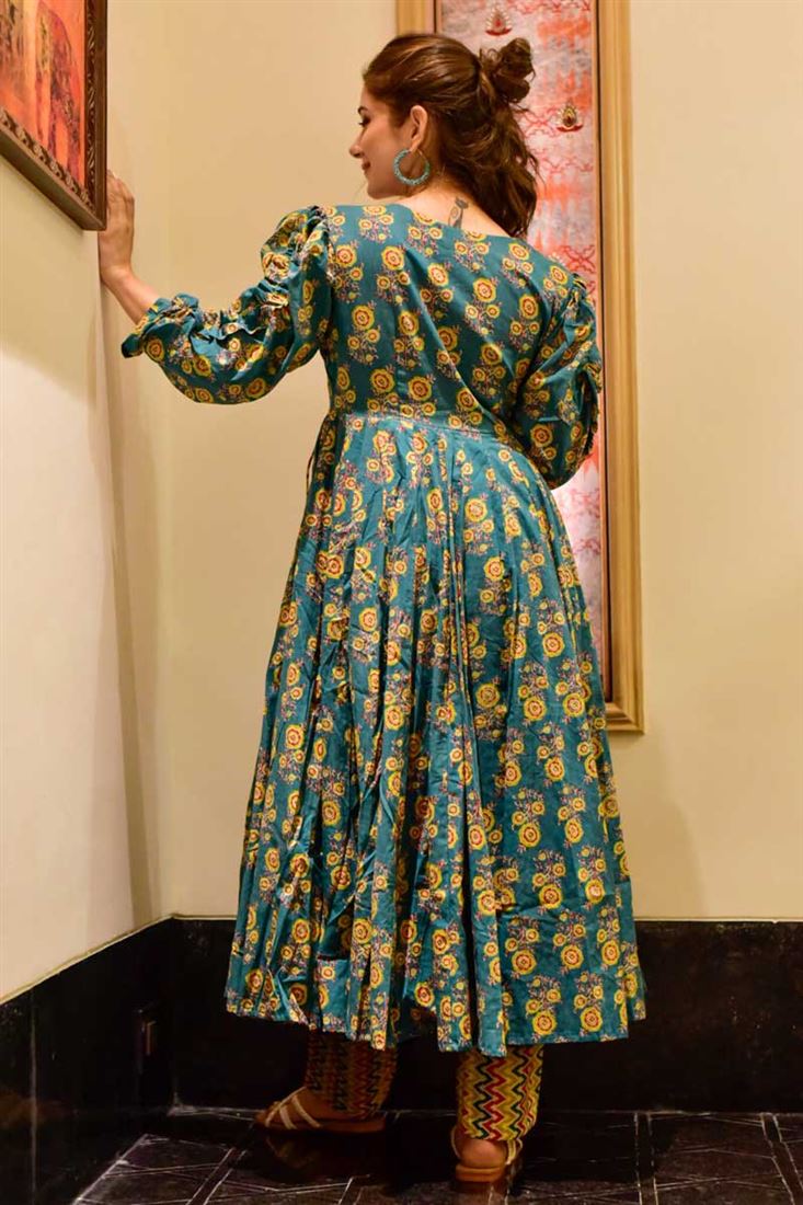 Anarkali Kurti Set