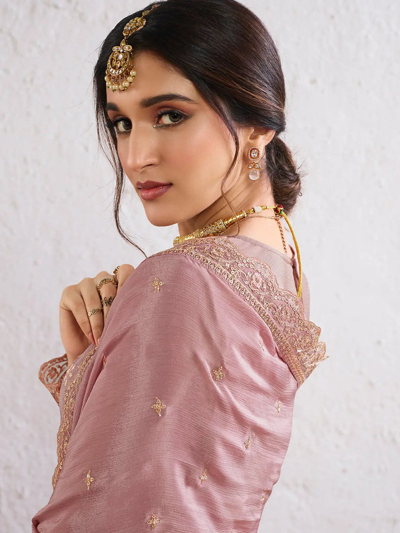 Light purple ethnic sharara suit for festive and wedding wear