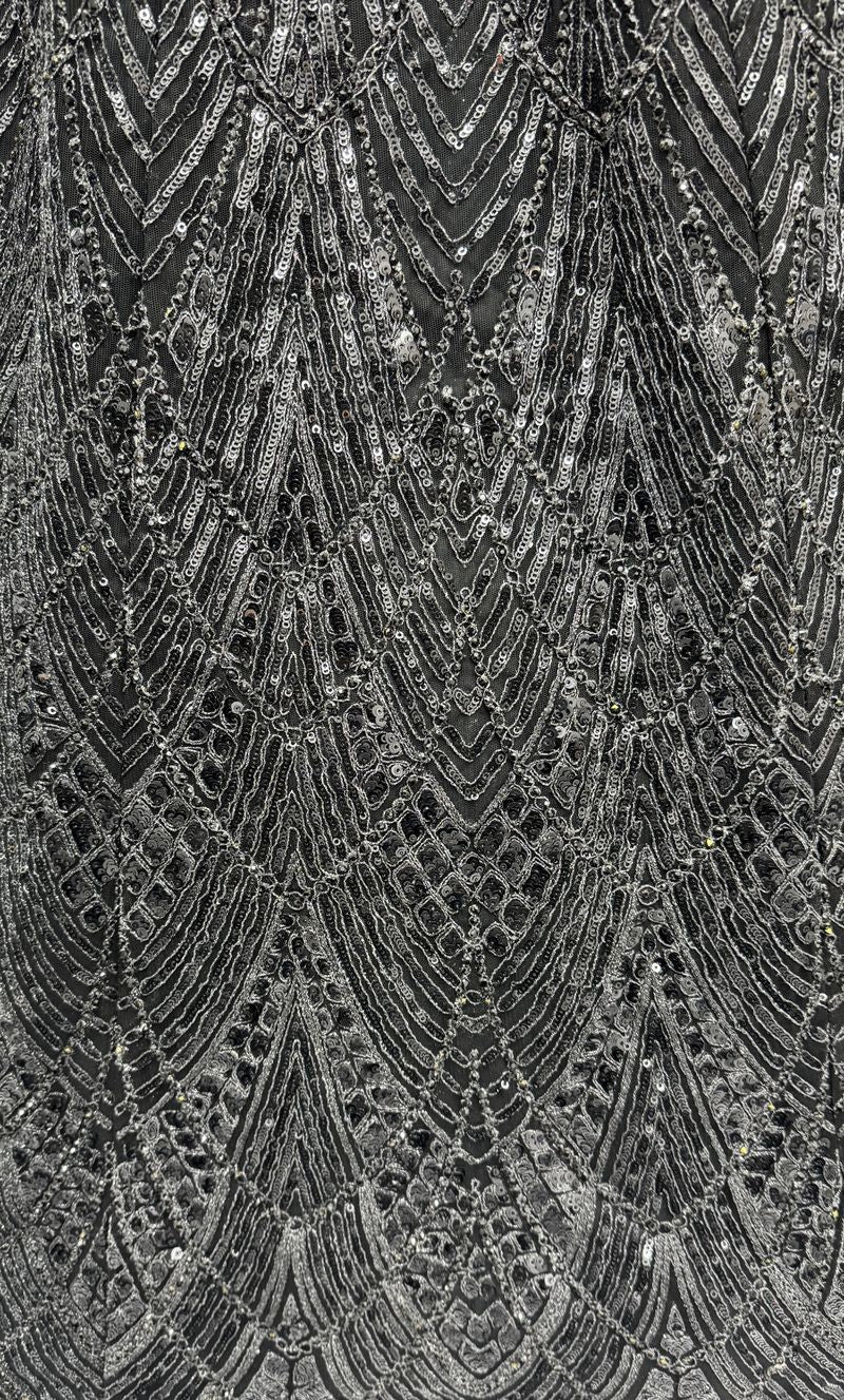 Black Pure Soft Net Heavy Embroidery Work Bridal Lehenga 