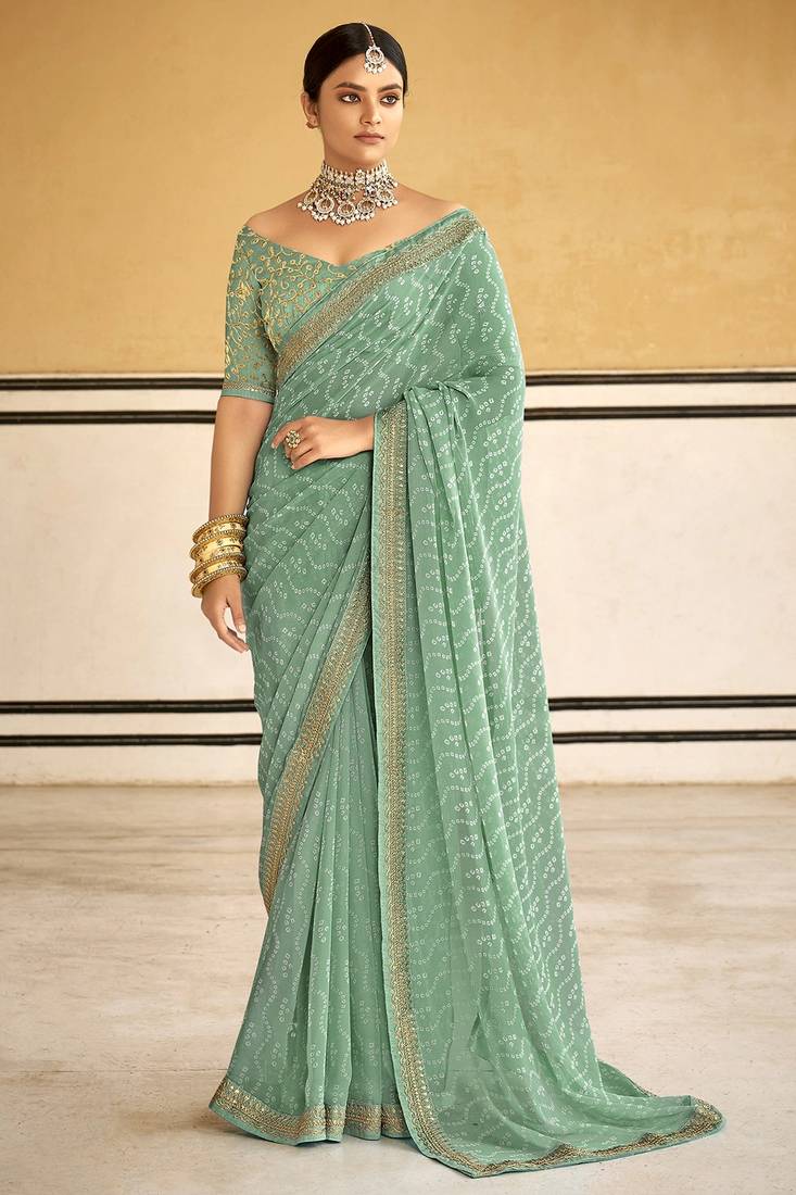 Georgette Saree