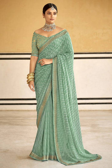 Georgette Saree