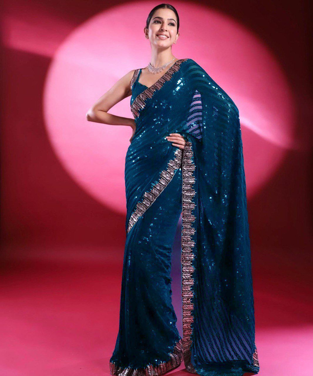 Sequins Saree