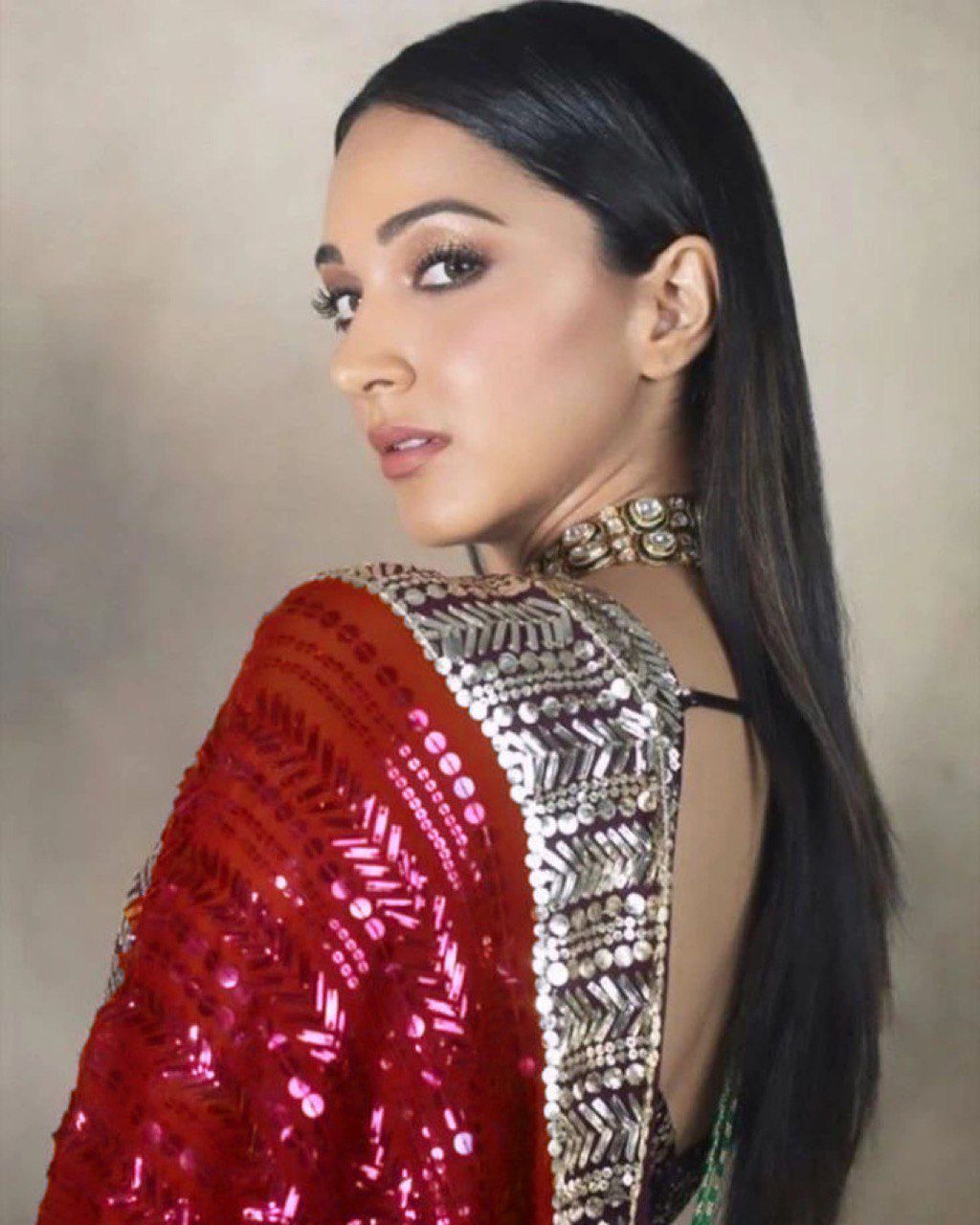 Sequins Saree