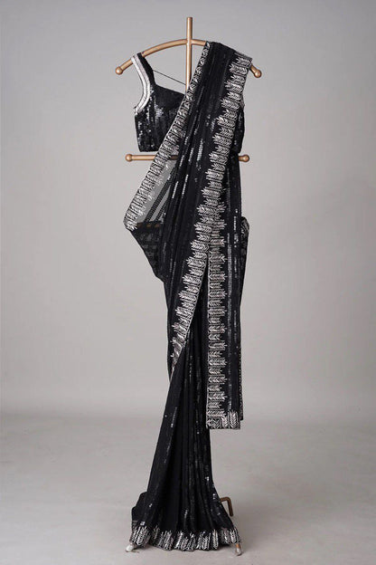 Sequins Saree