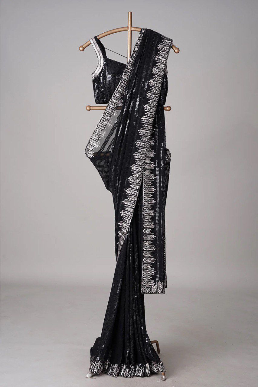 Sequins Saree