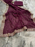 Sequins Saree