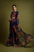 Sequins Saree