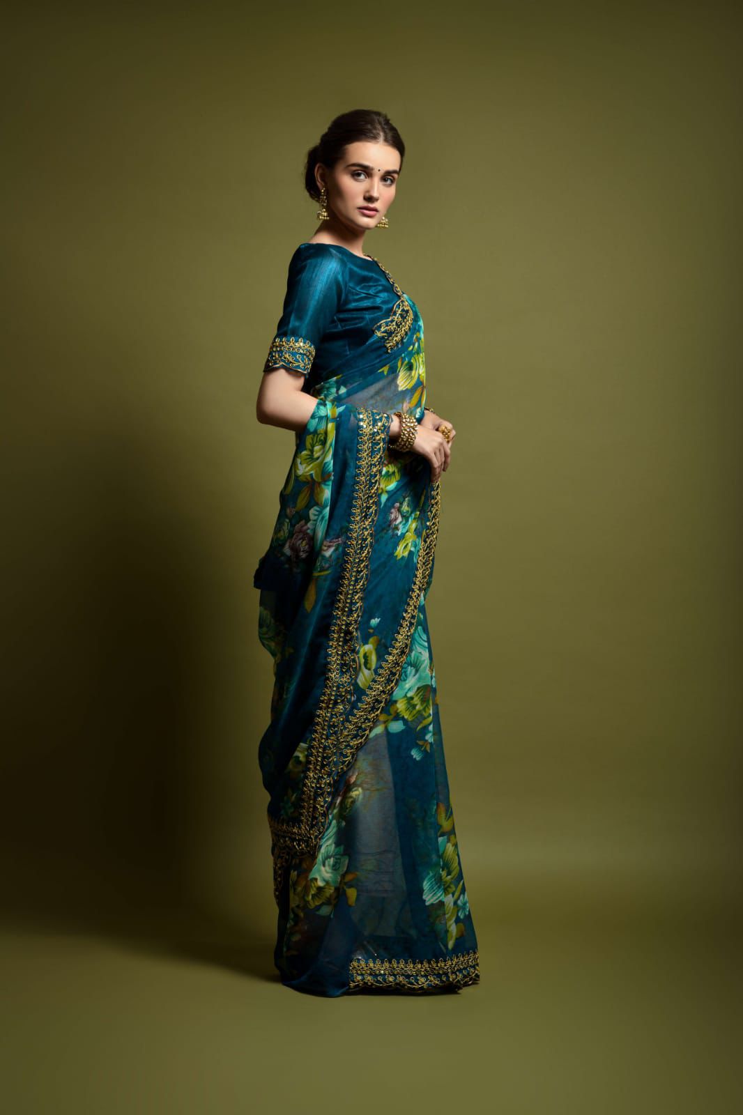 Sequins Saree