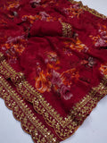 Sequins Saree