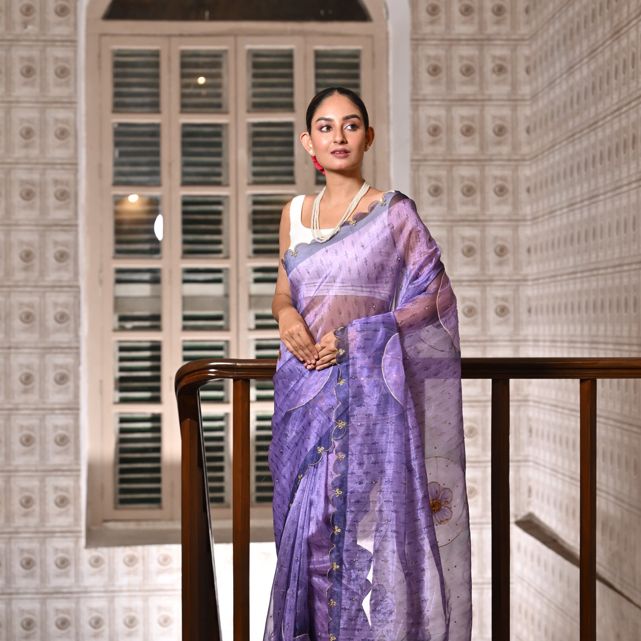 Organza Saree