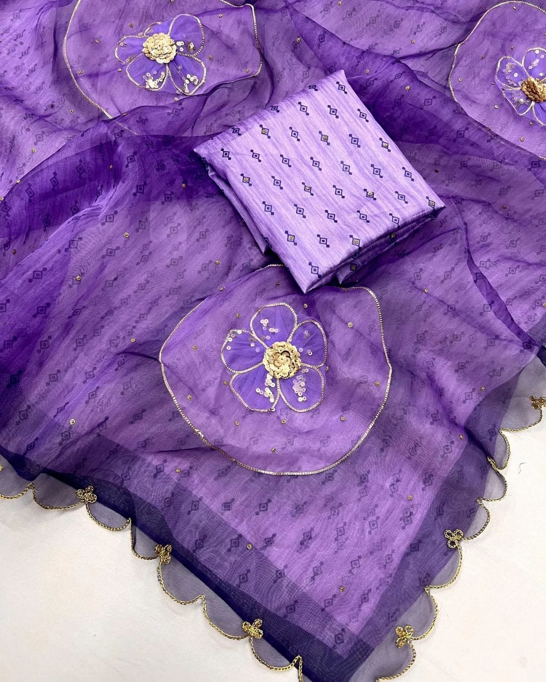 Organza Saree