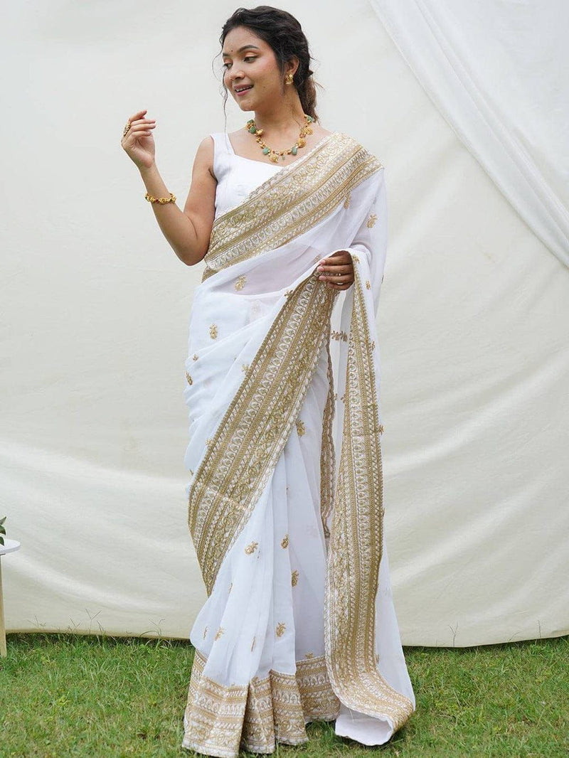 Georgette Saree