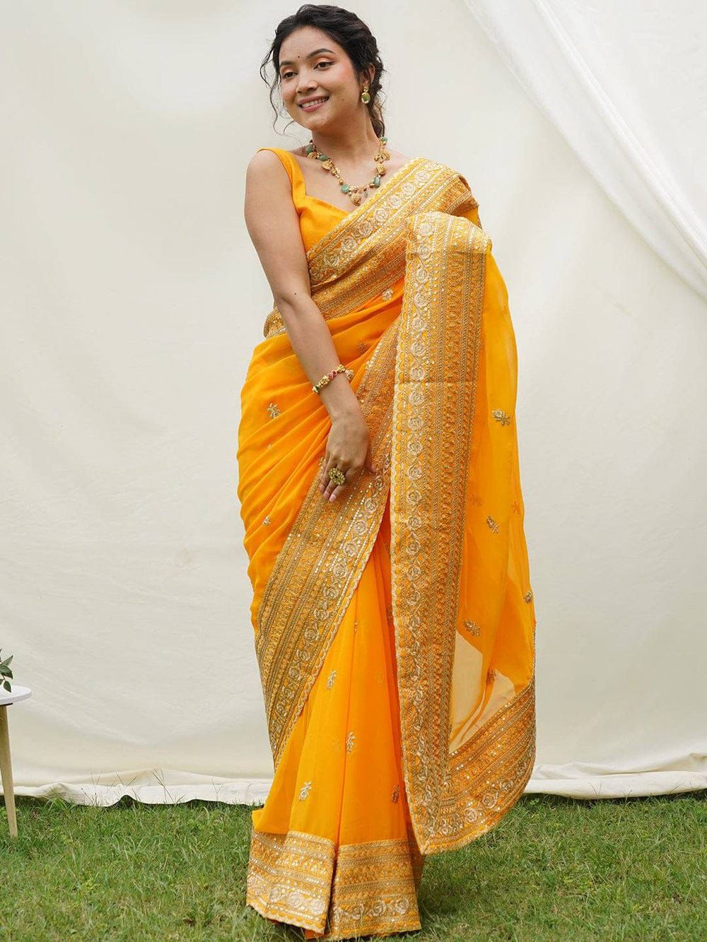 Georgette Saree