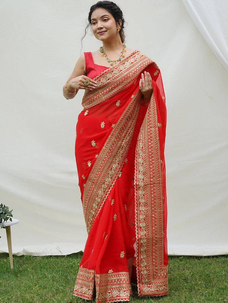 Georgette Saree