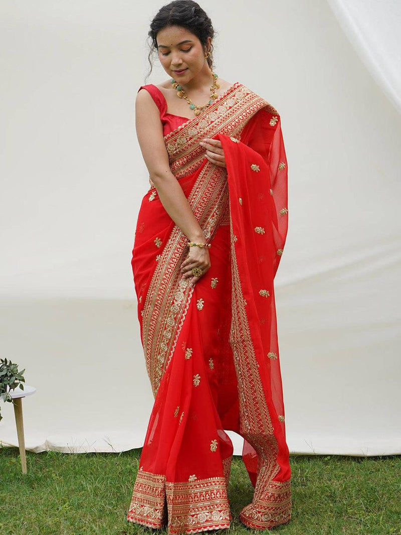 Georgette Saree