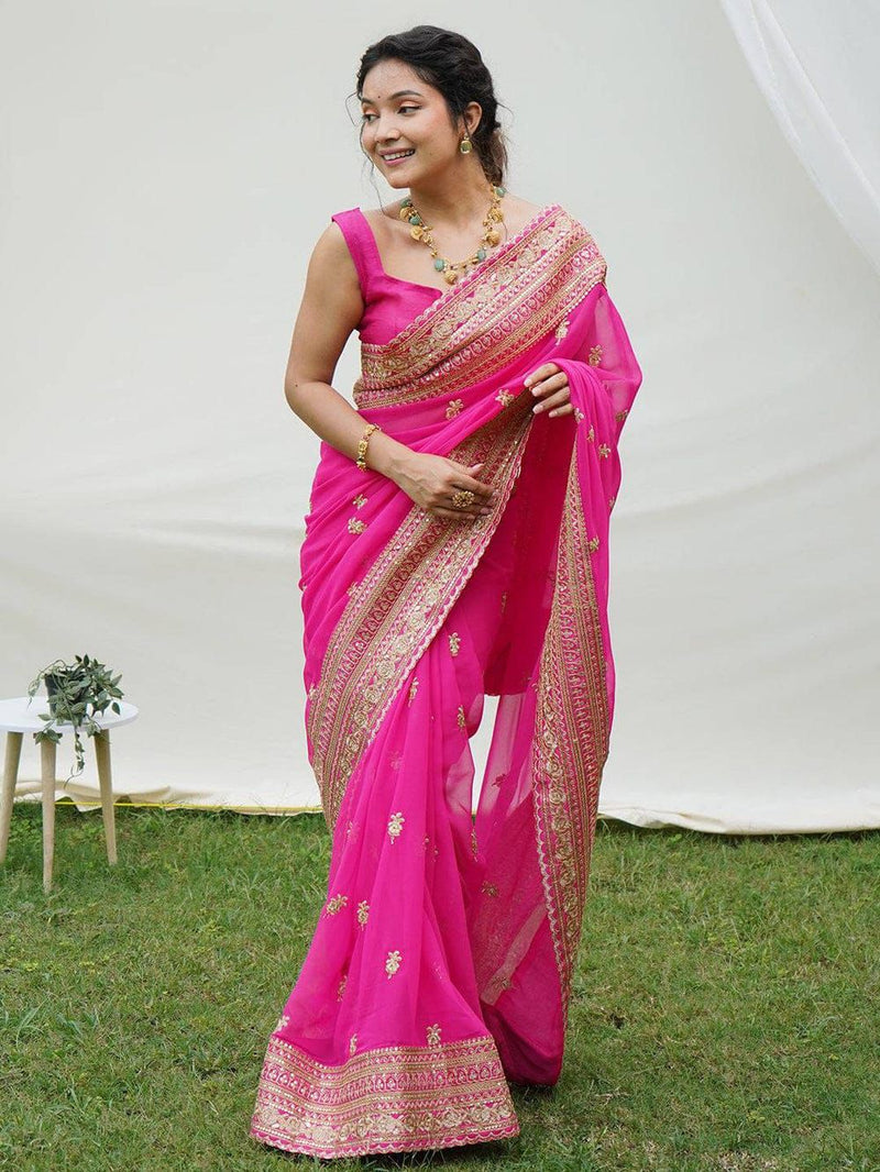 Georgette Saree