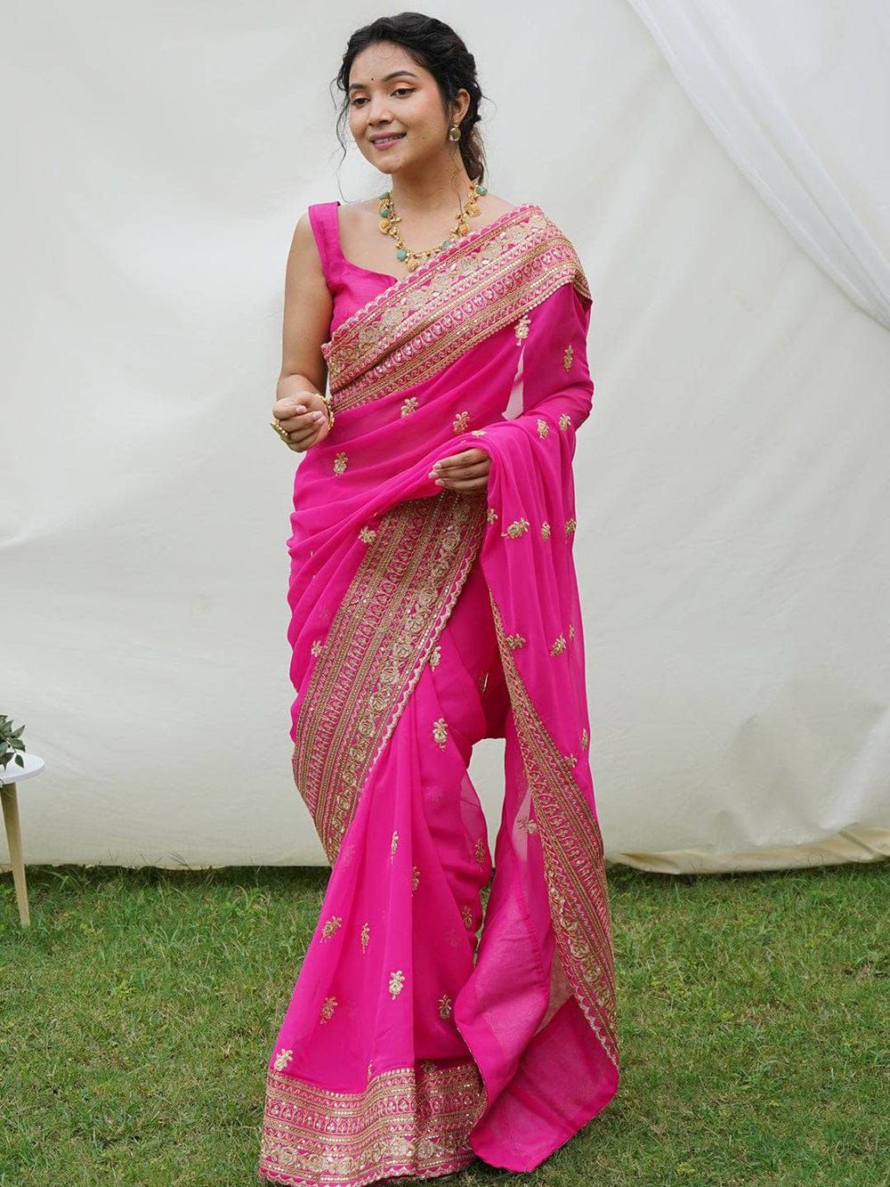 Georgette Saree
