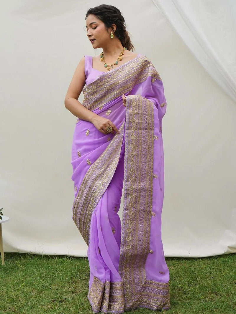 Georgette Saree