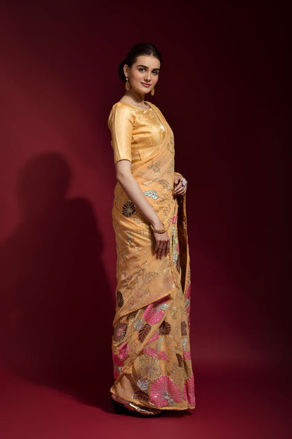 Sequins Saree