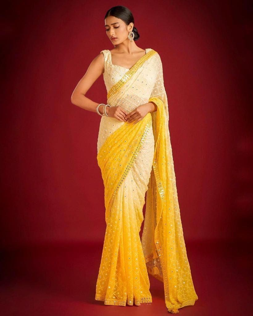 Sequins Saree