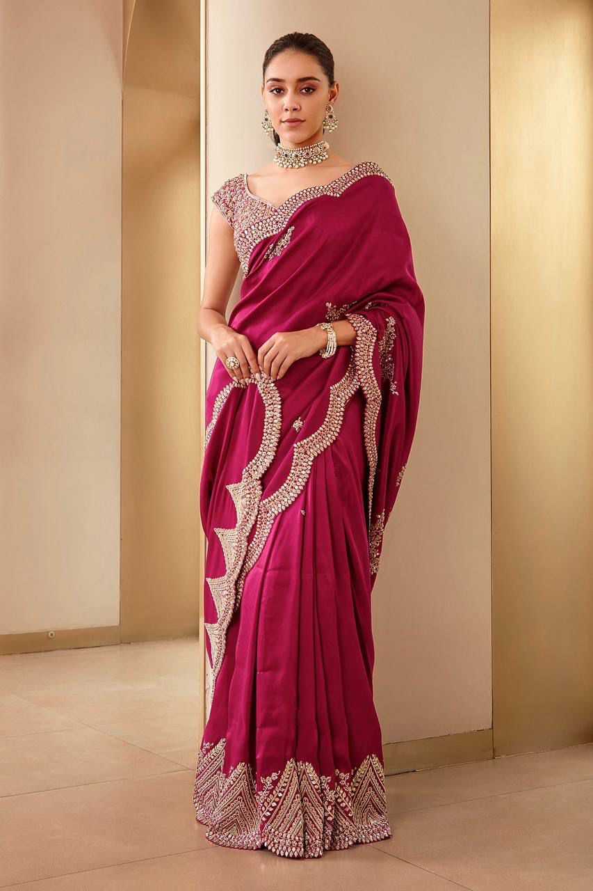 Sequins Saree