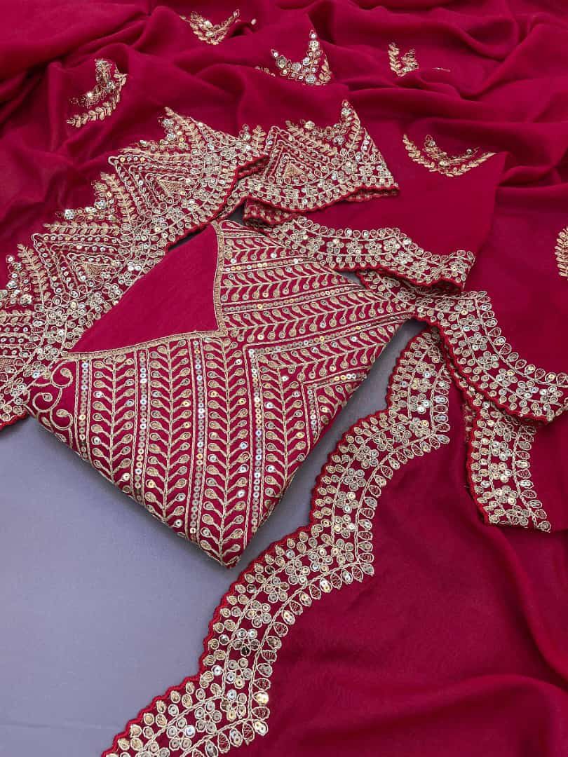 Sequins Saree