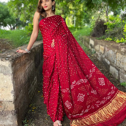 Gajji Silk Saree