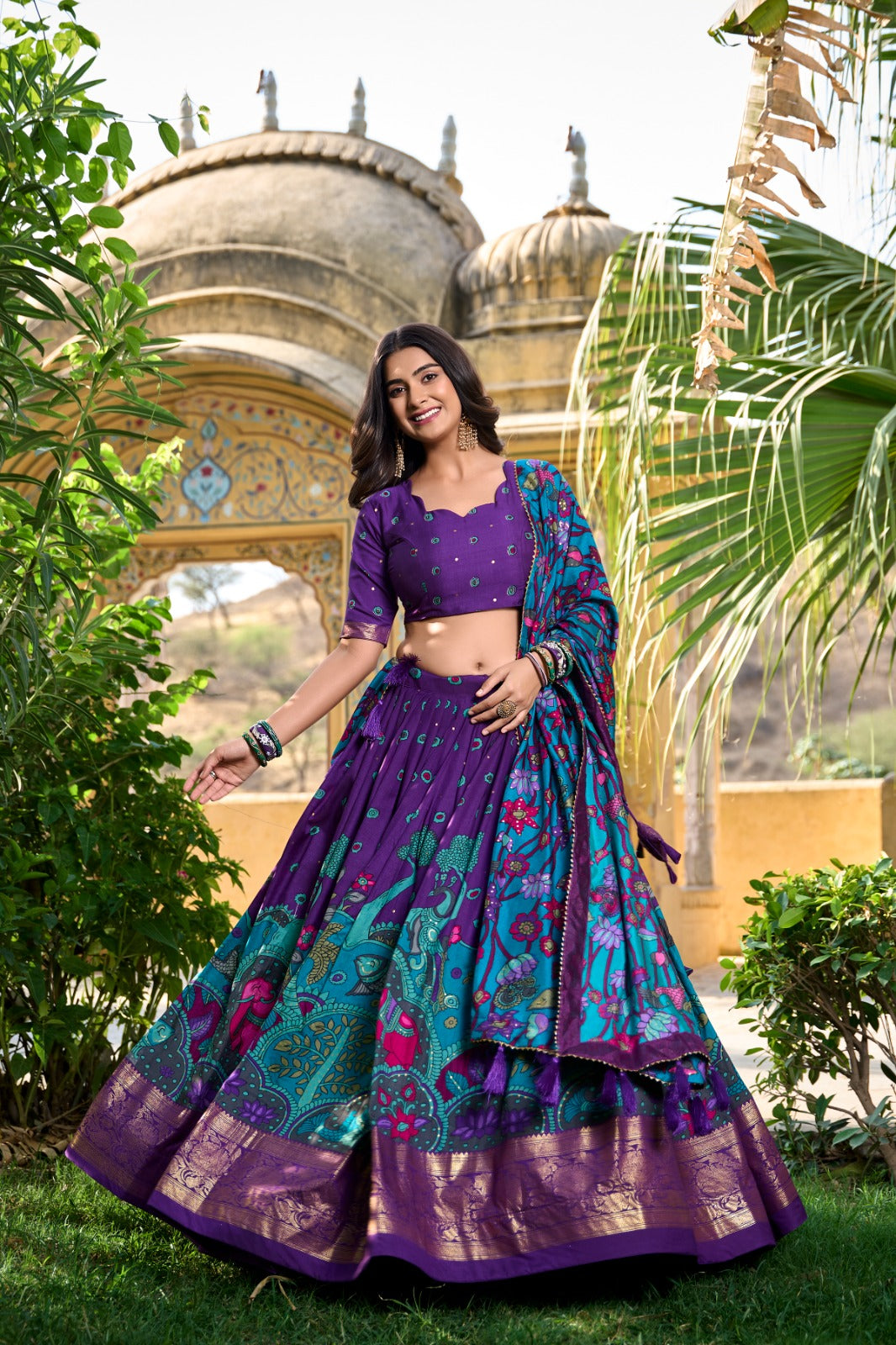 Patola Print Lehenga Choli