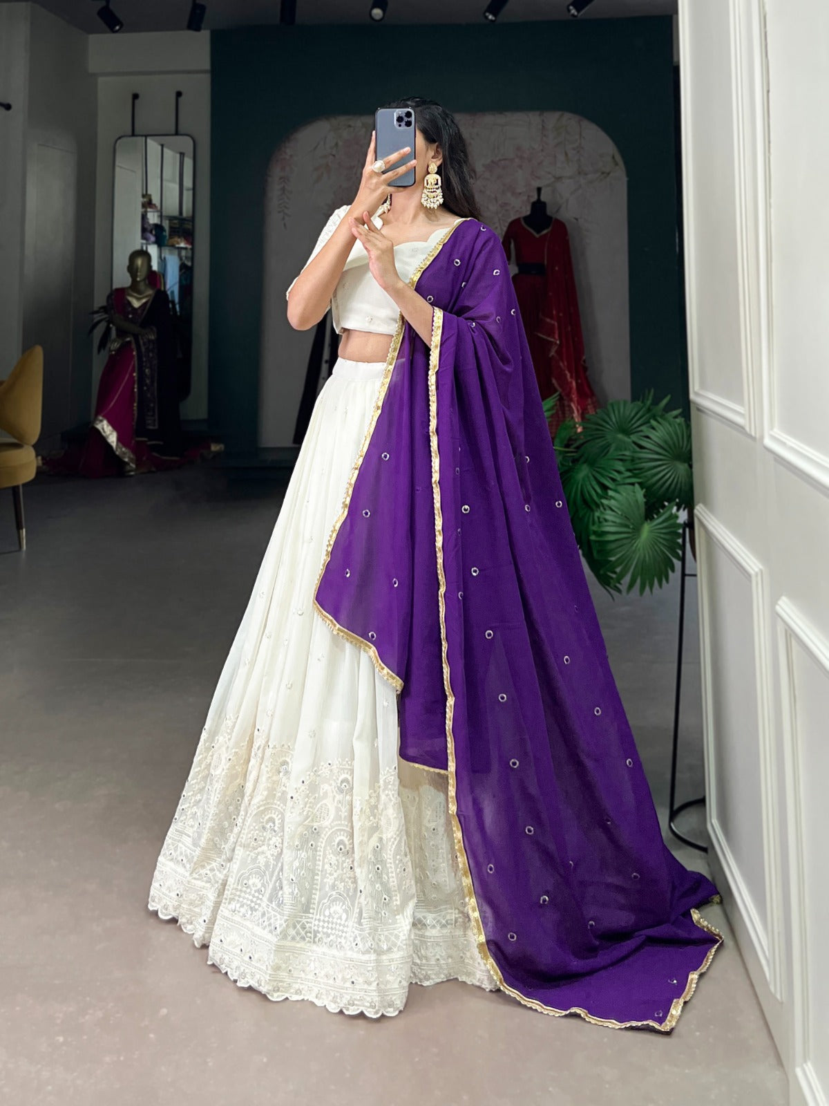 Georgette Lehenga Choli