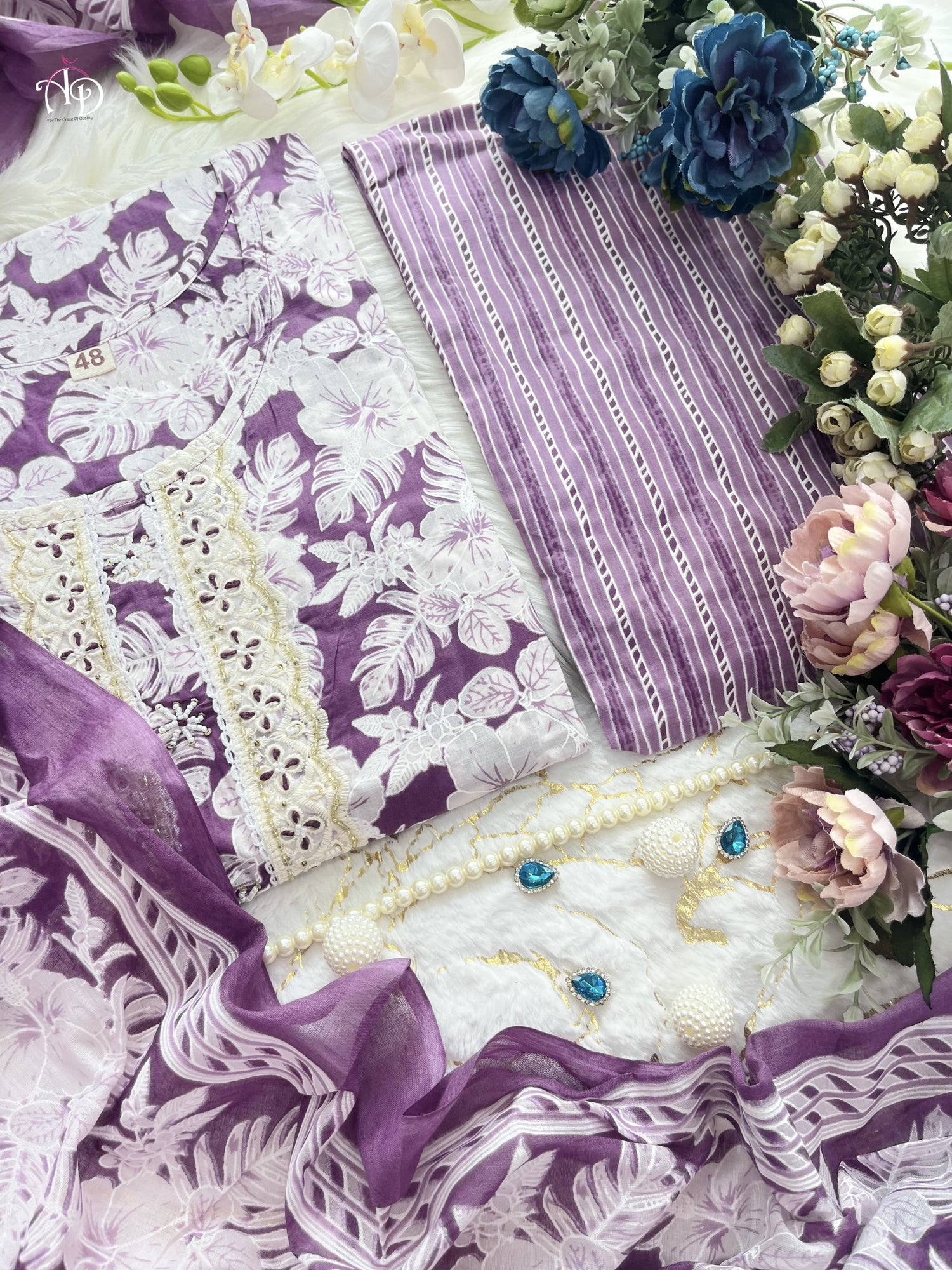 Pulse Size Salwar Suite