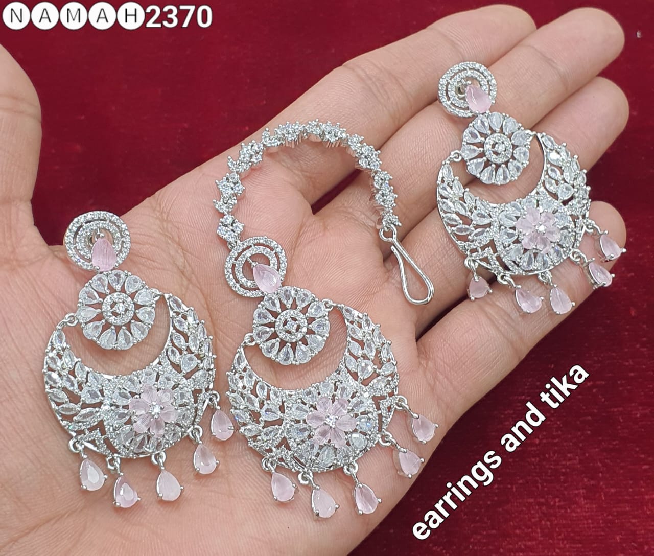 Earrings & Tikka Set