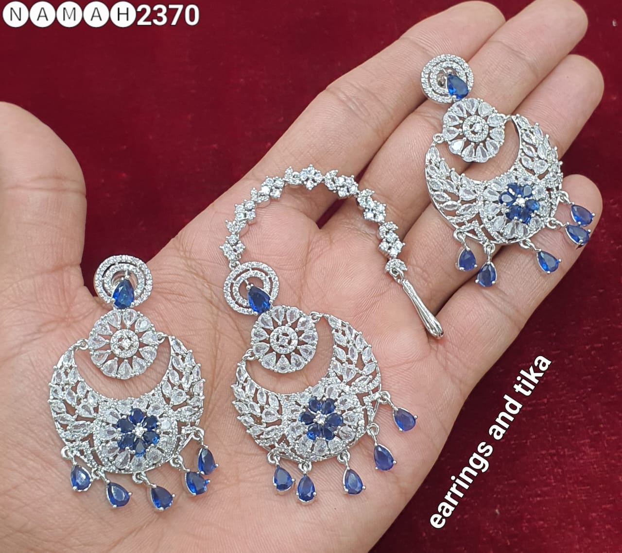 Earrings & Tikka Set