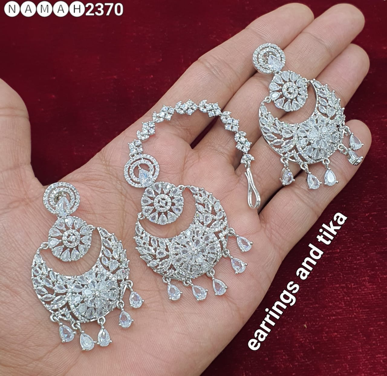 Earrings & Tikka Set
