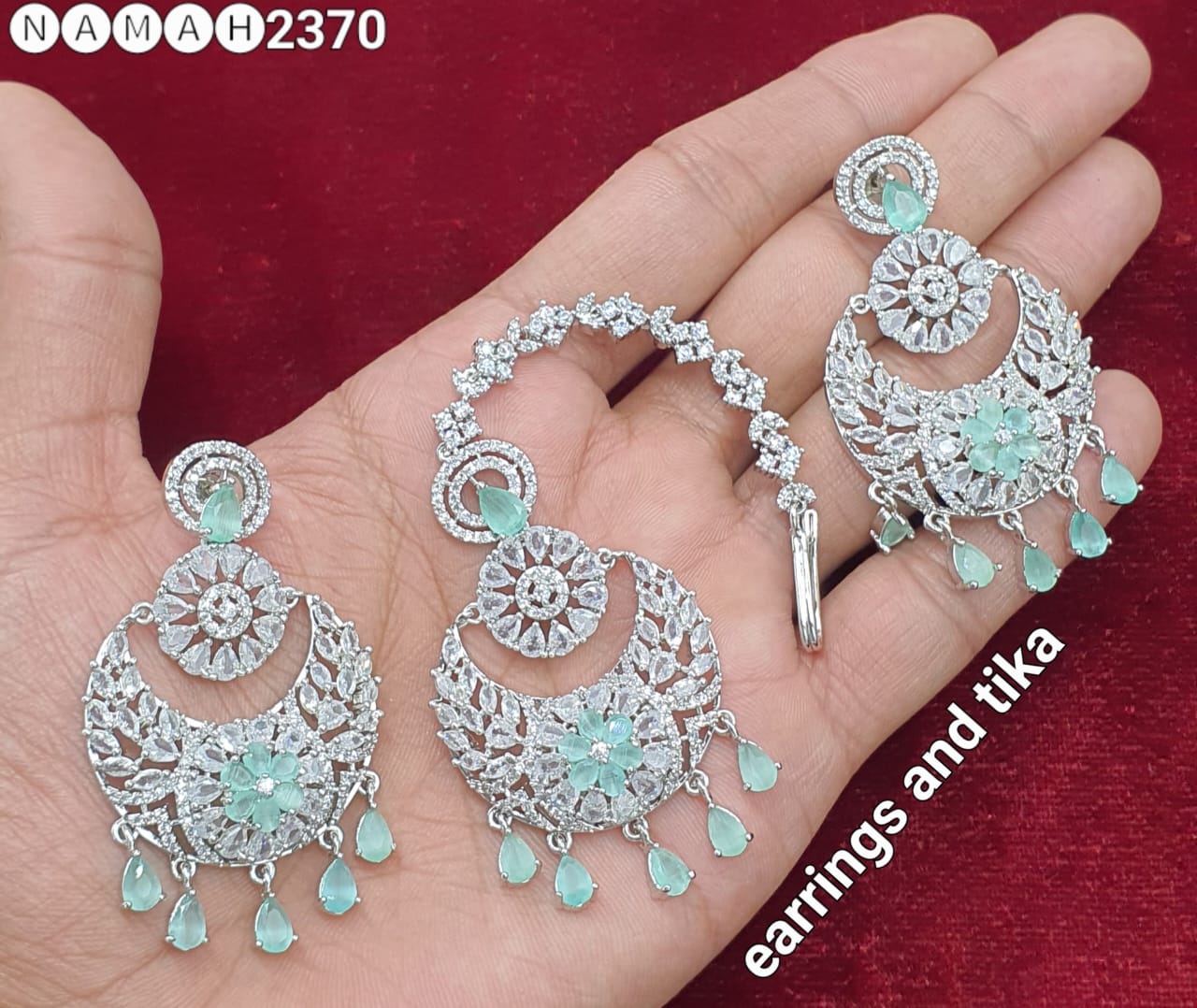 Earrings & Tikka Set