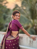 Kashmiri Pashmina Silk Saree