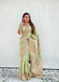 Kashmiri Pashmina Silk Saree