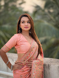 Kashmiri Pashmina Silk Saree