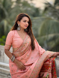Kashmiri Pashmina Silk Saree