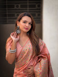 Kashmiri Pashmina Silk Saree