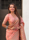Kashmiri Pashmina Silk Saree