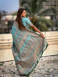 Kashmiri Pashmina Silk Saree