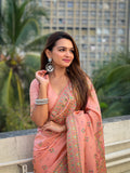 Kashmiri Pashmina Silk Saree