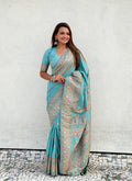 Kashmiri Pashmina Silk Saree