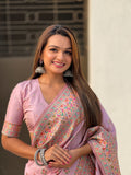 Kashmiri Pashmina Silk Saree