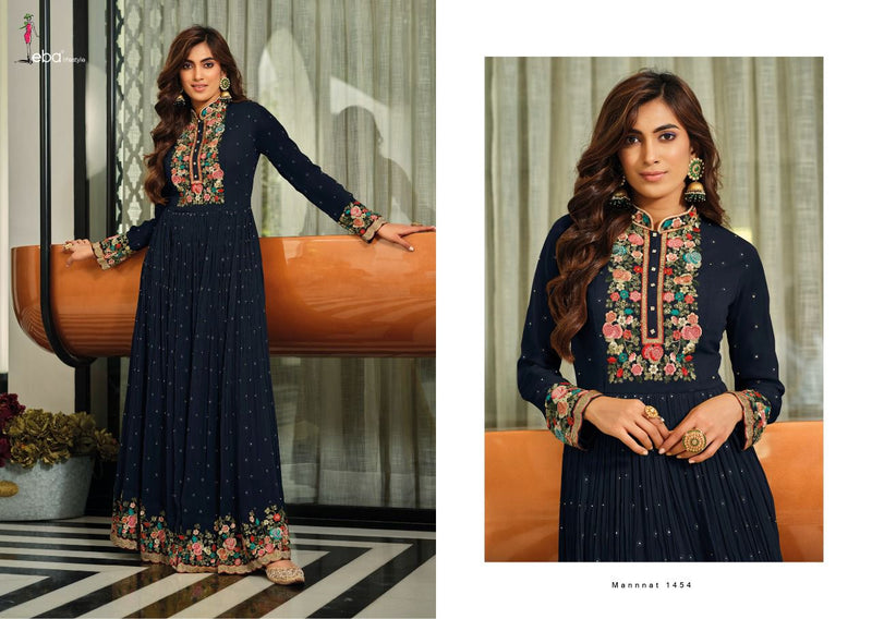 EBA LIFESTYLE MANNAT GEORGETTE GOWNS - Anant Tex Exports Private Limited