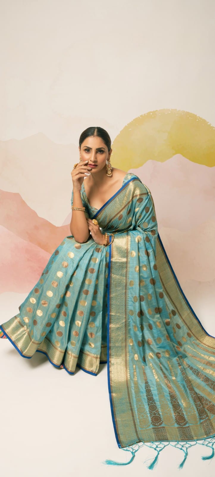 Rajpath Aviana Silk Soft Ghichaa Silk Saree