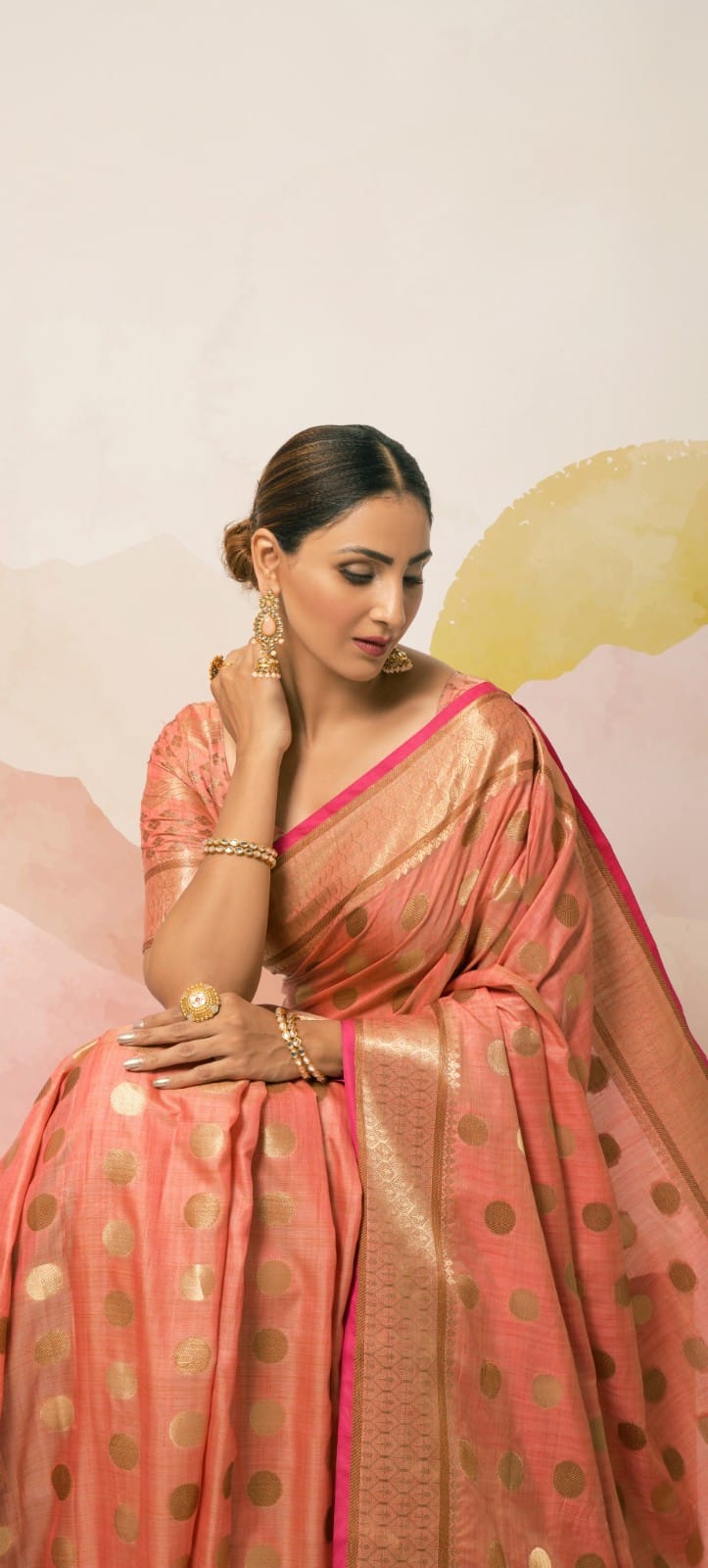 Rajpath Aviana Silk Soft Ghichaa Silk Saree