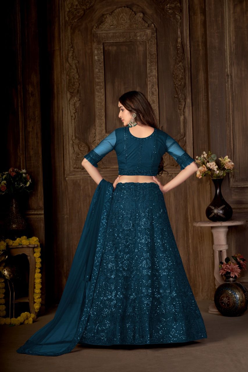 Women's Designer Party Wear Zeeya-Rang Lehenga Choli