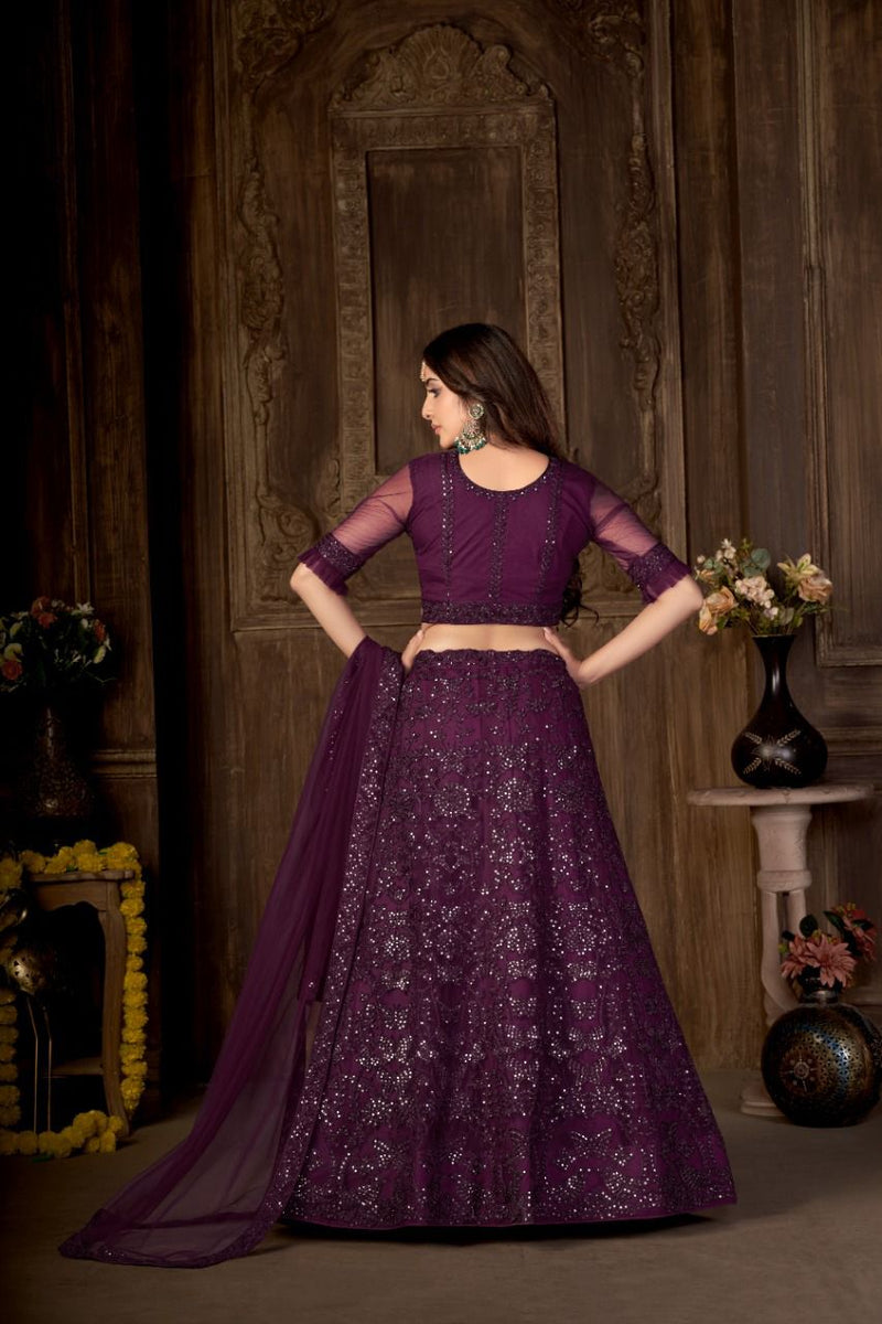 Women's Designer Party Wear Zeeya-Rang Lehenga Choli